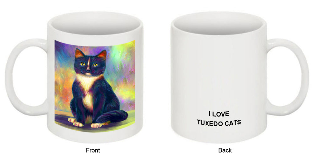 Paradise Wave Tuxedo Cat Coffee Mug MUG51483