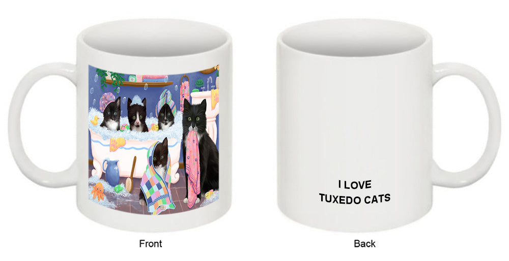 Rub A Dub Dogs In A Tub Tuxedo Cats Coffee Mug MUG52229