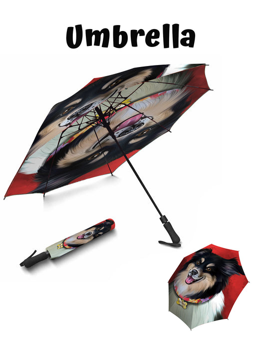 Add Your PERSONALIZED PET Painting Portrait on Semi-Automatic Foldable Umbrella