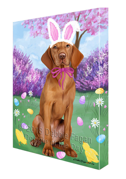 Vizsla Dog Easter Holiday Canvas Wall Art CVS60411