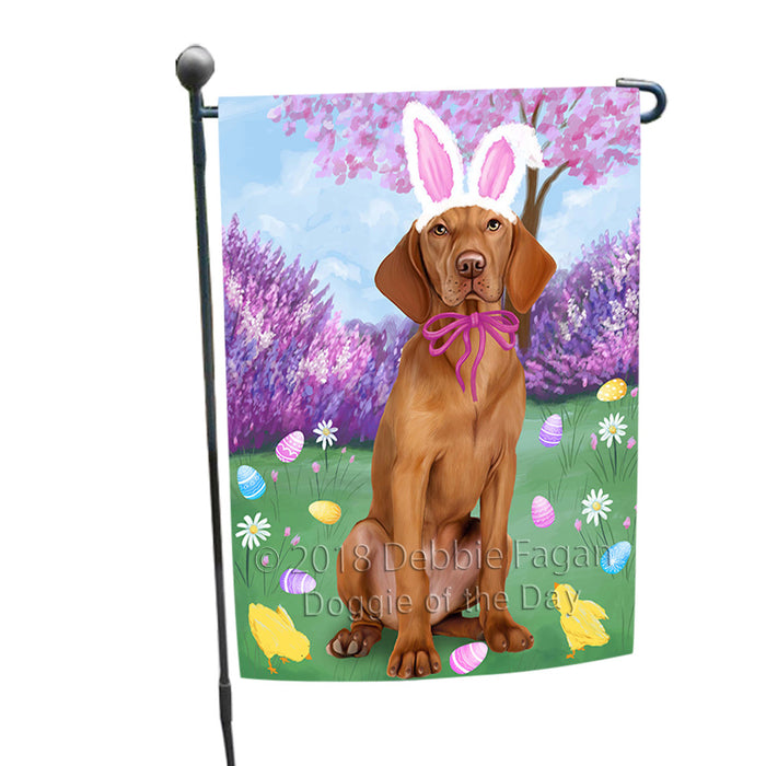 Vizsla Dog Easter Holiday Garden Flag GFLG57056