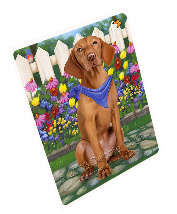 Spring Floral Vizsla Dog Cutting Board C54408