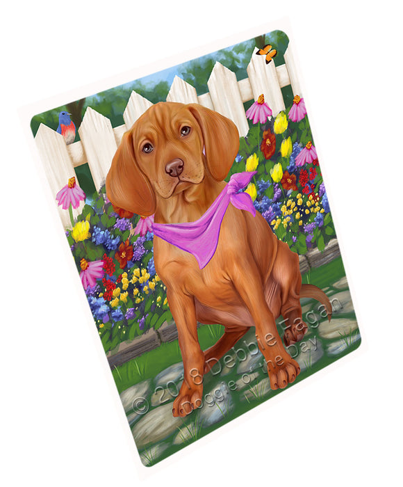 Spring Floral Vizsla Dog Cutting Board C54411