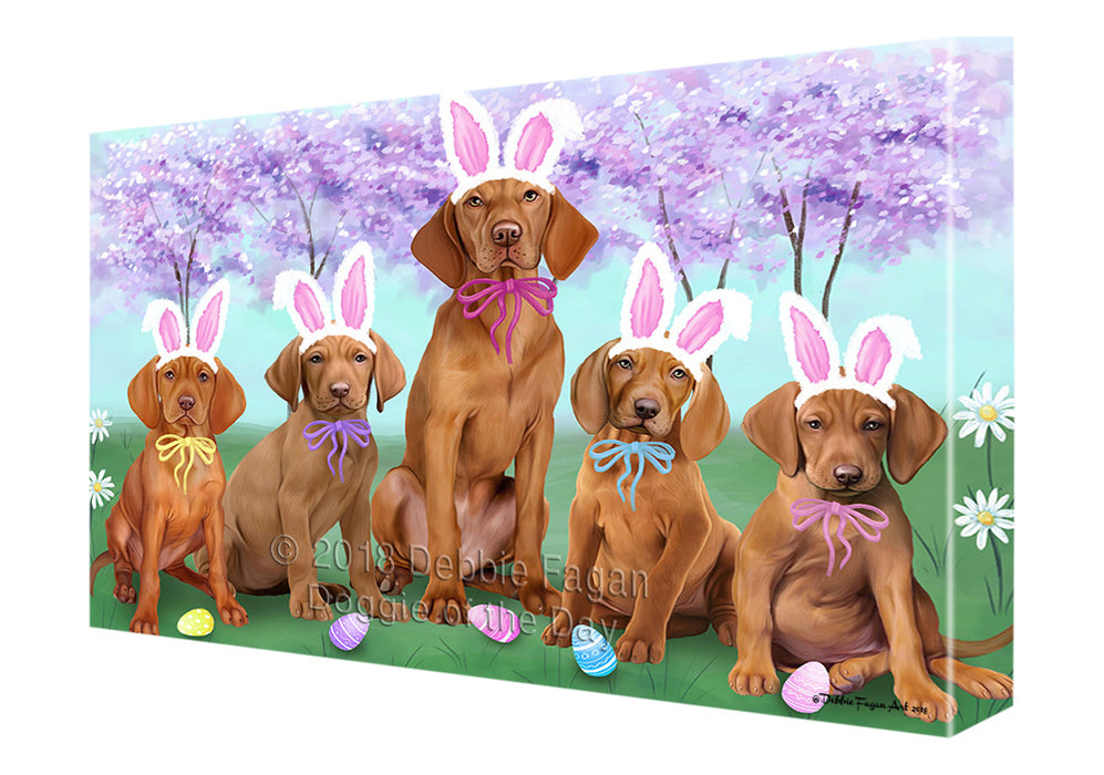 Vizslas Dog Easter Holiday Canvas Wall Art CVS60420