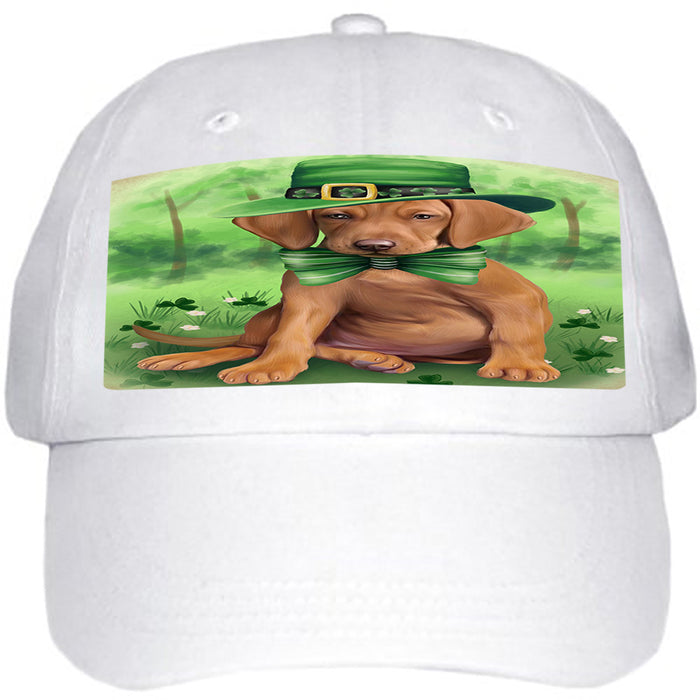 St. Patricks Day Irish Portrait Vizsla Dog Ball Hat Cap HAT52005