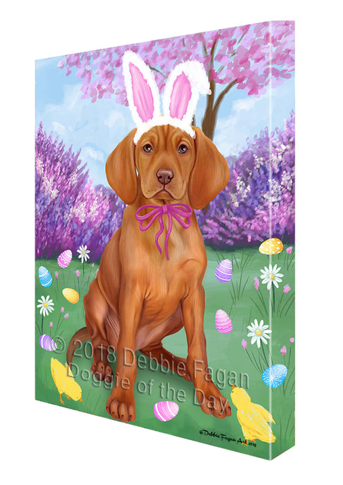 Vizsla Dog Easter Holiday Canvas Wall Art CVS60429