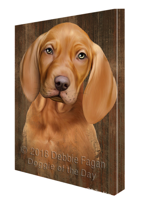 Rustic Vizsla Dog Canvas Wall Art CVS61932