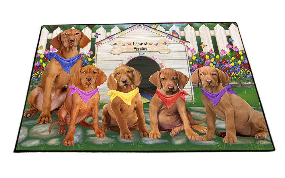 Spring Dog House Vizslas Dog Floormat FLMS50337