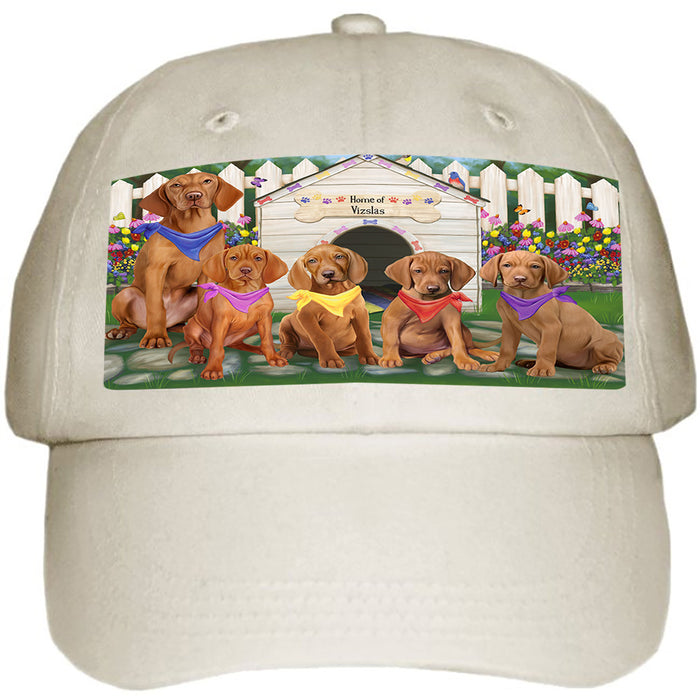 Spring Dog House Vizslas Dog Ball Hat Cap HAT54141