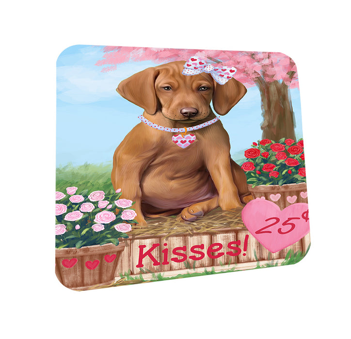 Rosie 25 Cent Kisses Vizsla Dog Coasters Set of 4 CST56214