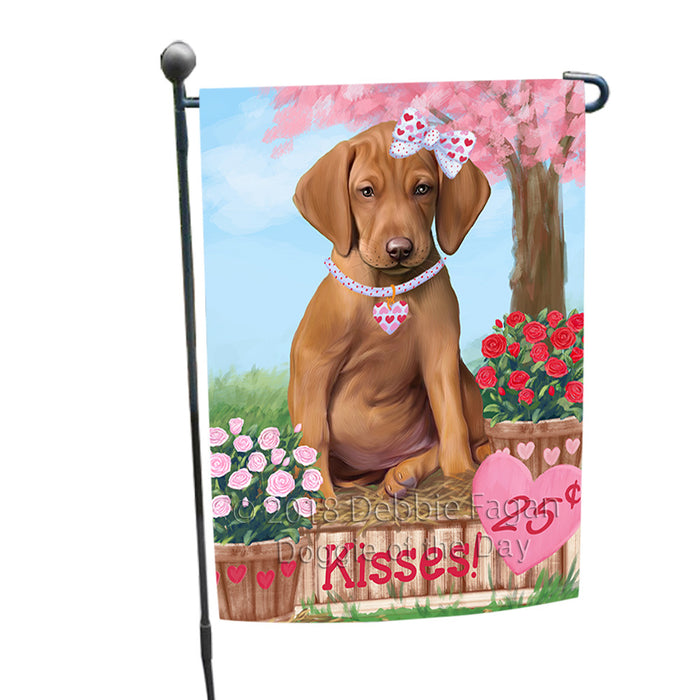 Rosie 25 Cent Kisses Vizsla Dog Garden Flag GFLG56804