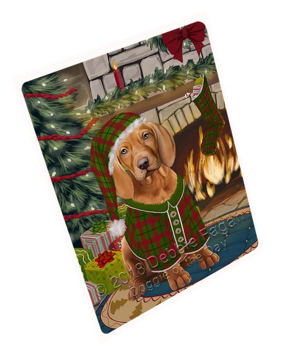 The Stocking was Hung Vizsla Dog Cutting Board C72075