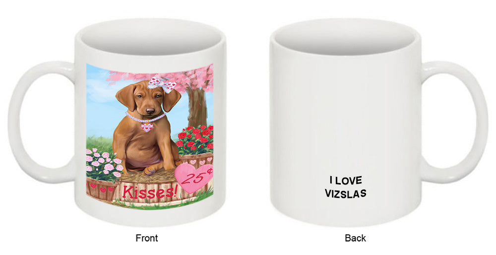 Rosie 25 Cent Kisses Vizsla Dog Coffee Mug MUG51654