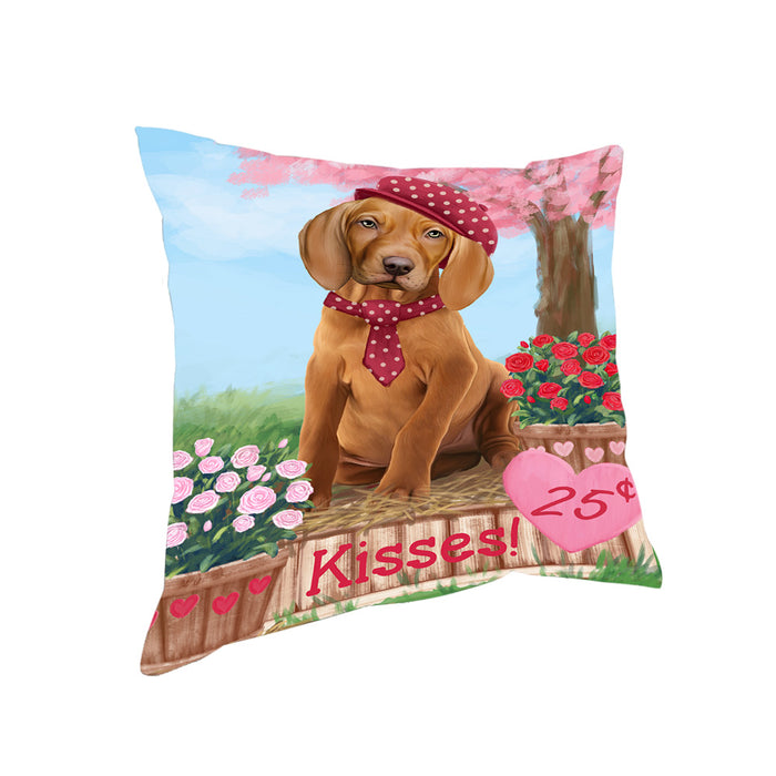 Rosie 25 Cent Kisses Vizsla Dog Pillow PIL79320