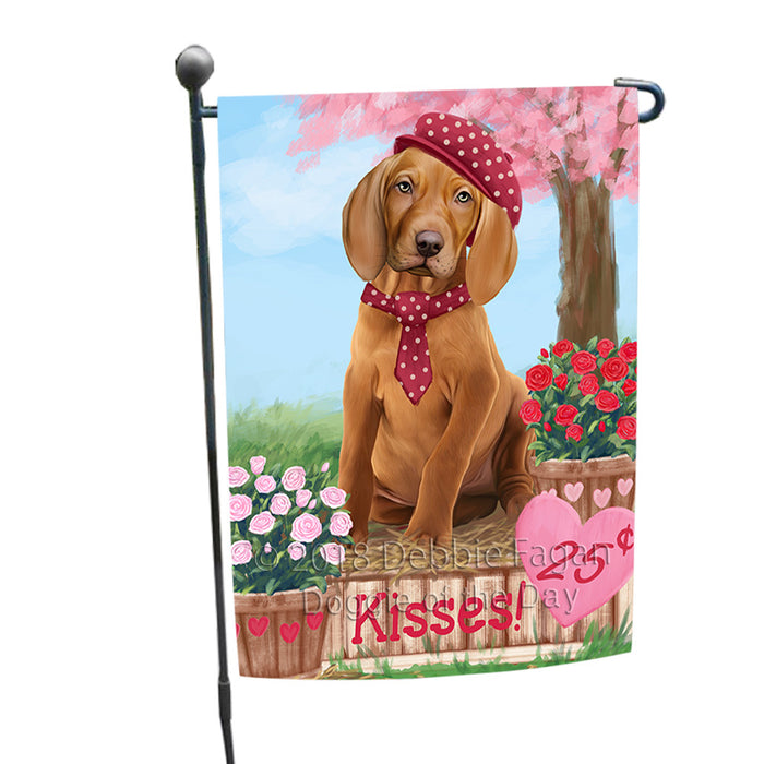 Rosie 25 Cent Kisses Vizsla Dog Garden Flag GFLG56805