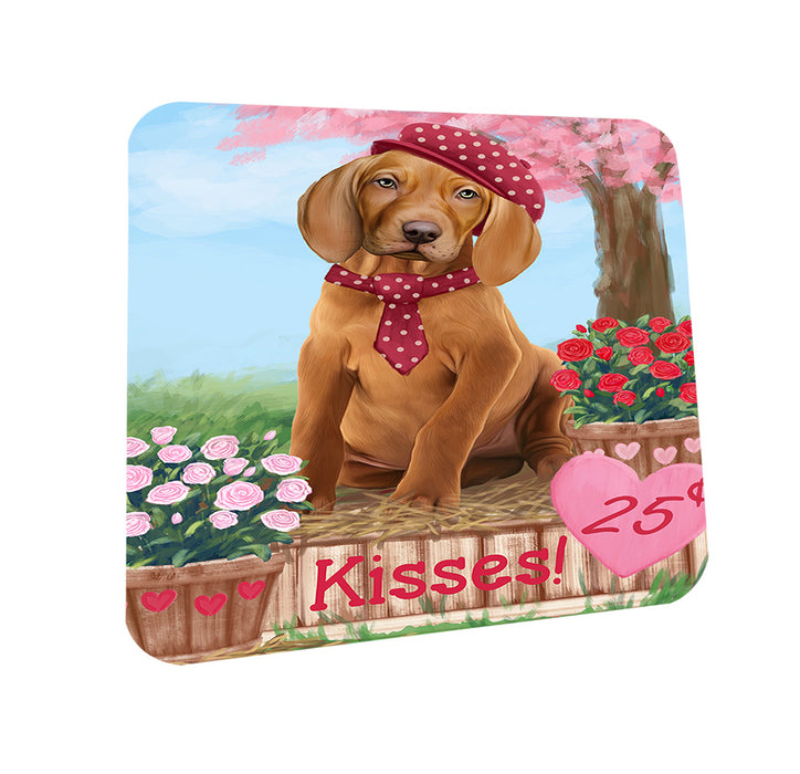 Rosie 25 Cent Kisses Vizsla Dog Coasters Set of 4 CST56215