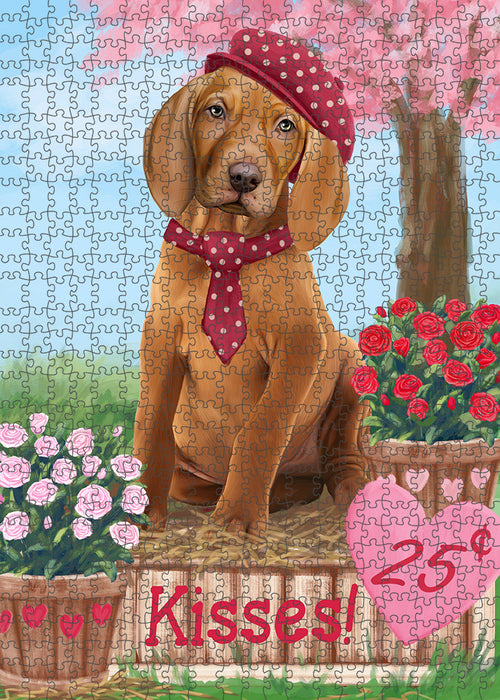 Rosie 25 Cent Kisses Vizsla Dog Puzzle with Photo Tin PUZL93228