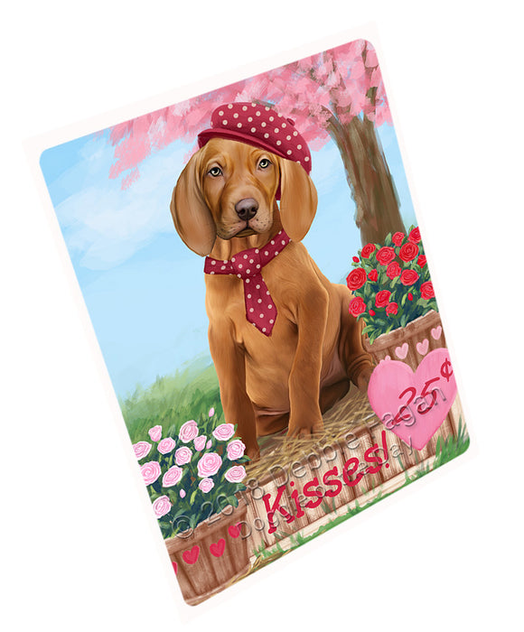 Rosie 25 Cent Kisses Vizsla Dog Magnet MAG73910 (Small 5.5" x 4.25")