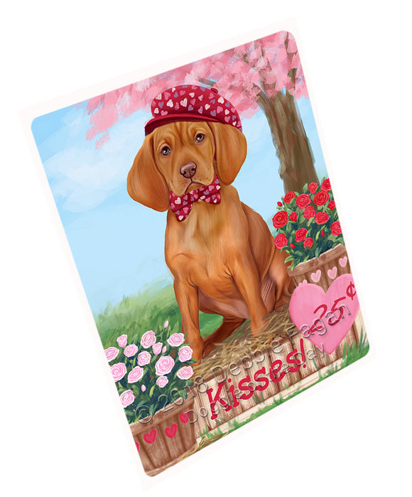 Rosie 25 Cent Kisses Vizsla Dog Magnet MAG73913 (Small 5.5" x 4.25")