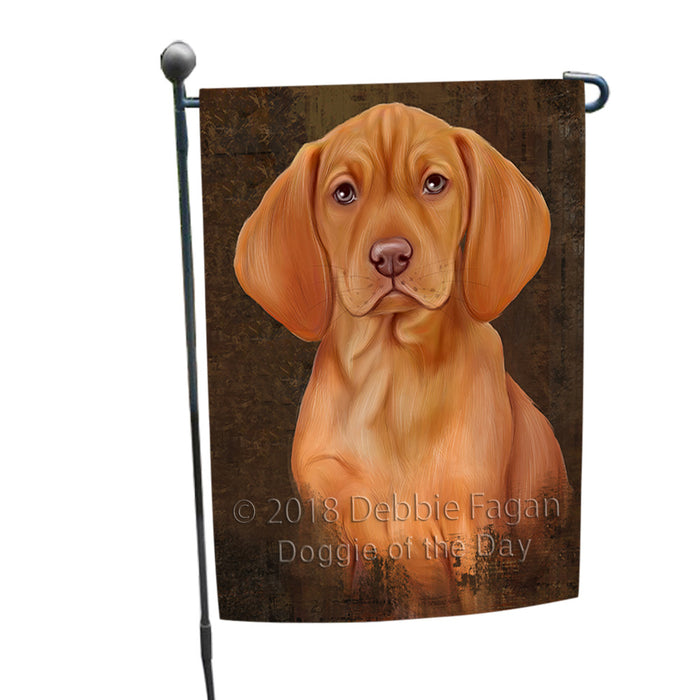 Rustic Vizsla Dog Garden Flag GFLG54560