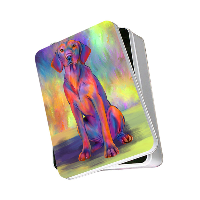 Paradise Wave Vizsla Dog Photo Storage Tin PITN56685