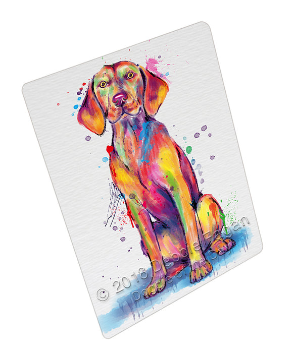 Watercolor Vizsla Dog Mini Magnet MAG76792