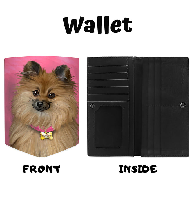 Add Your PERSONALIZED PET Painting Portrait on Women's Wallet