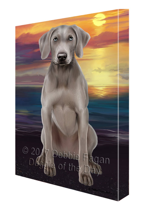 Weimaraner Dog Canvas Wall Art CVS52329