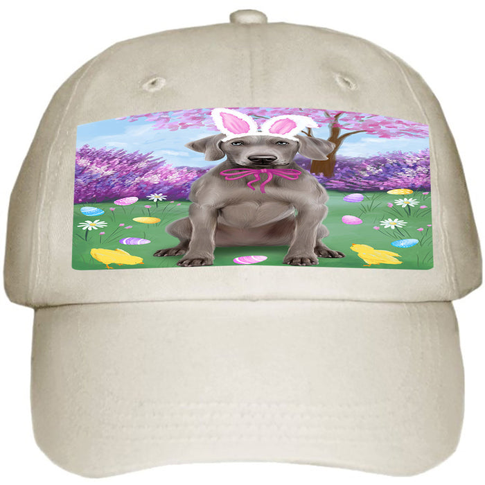 Weimaraner Dog Easter Holiday Ball Hat Cap HAT51606