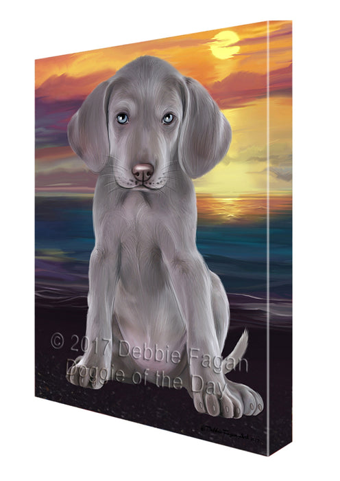 Weimaraner Dog Canvas Wall Art CVS52338