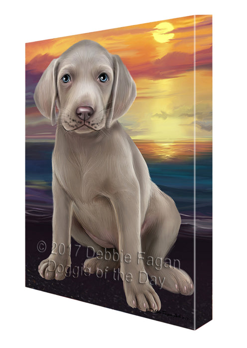 Weimaraner Dog Canvas Wall Art CVS52356