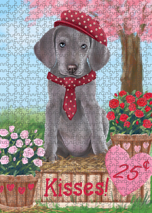Rosie 25 Cent Kisses Weimaraner Dog Puzzle  PUZL93240