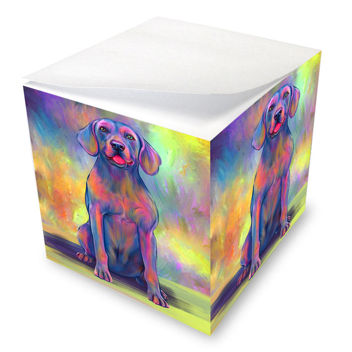 Paradise Wave Weimaraner Dog Note Cube NOC54815