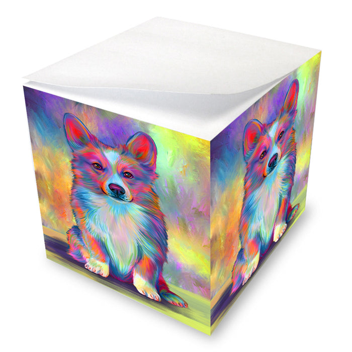 Paradise Wave Welsh Corgi Dog Note Cube NOC54816