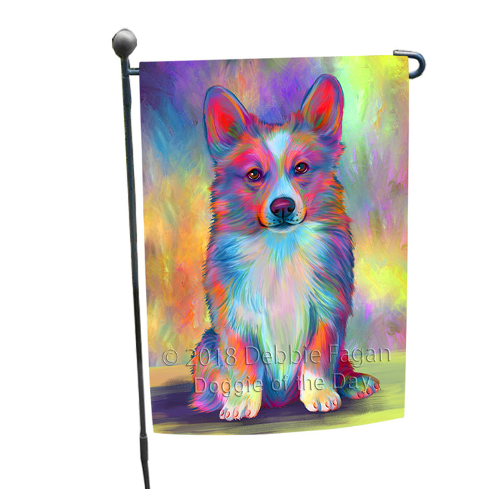 Paradise Wave Welsh Corgi Dog Garden Flag GFLG57372