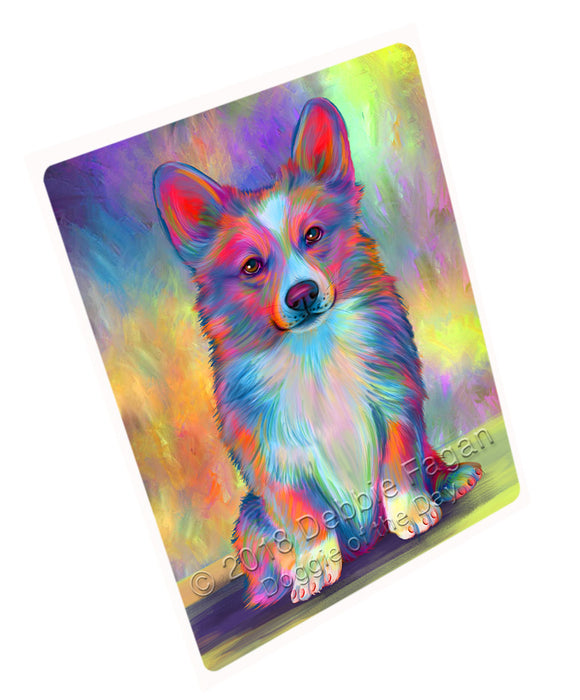 Paradise Wave Welsh Corgi Dog Large Refrigerator / Dishwasher Magnet RMAG102732