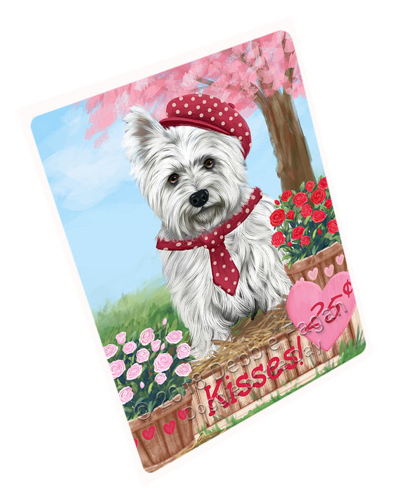 Rosie 25 Cent Kisses West Highland Terrier Dog Cutting Board C73926
