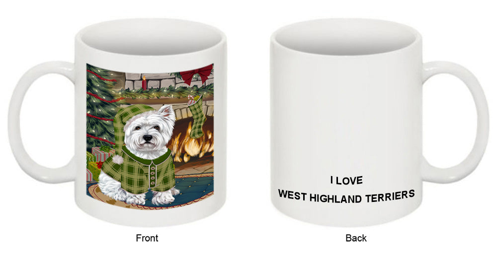 The Stocking was Hung West Highland Terrier Dog Coffee Mug MUG51054