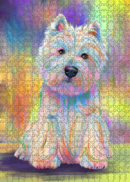 Paradise Wave West Highland White Terrier Dog Puzzle  PUZL92548