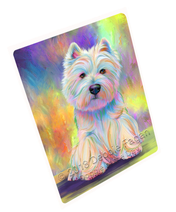 Paradise Wave West Highland White Terrier Dog Cutting Board C73395