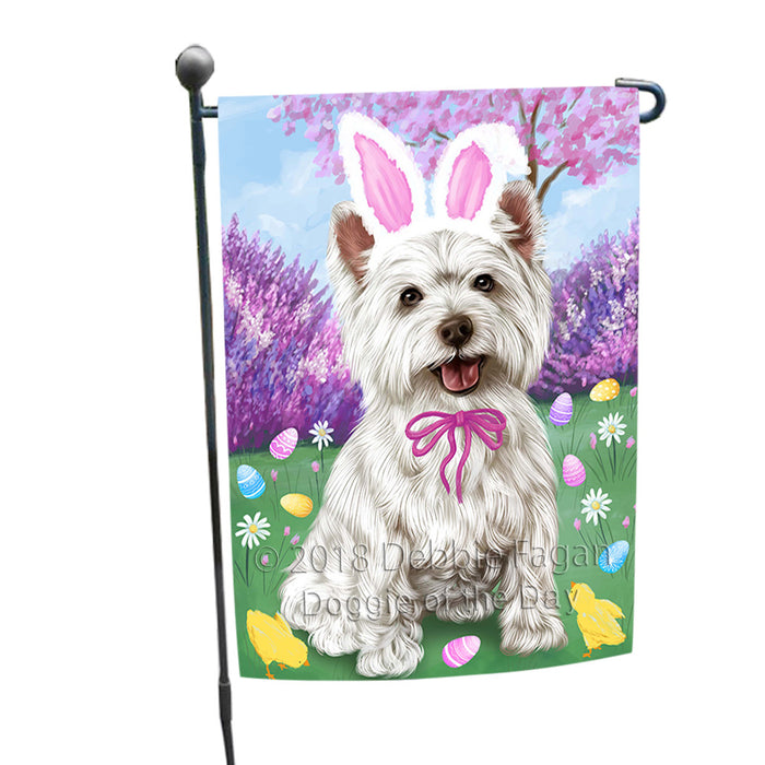 West Highland Terrier Dog Easter Holiday Garden Flag GFLG57062