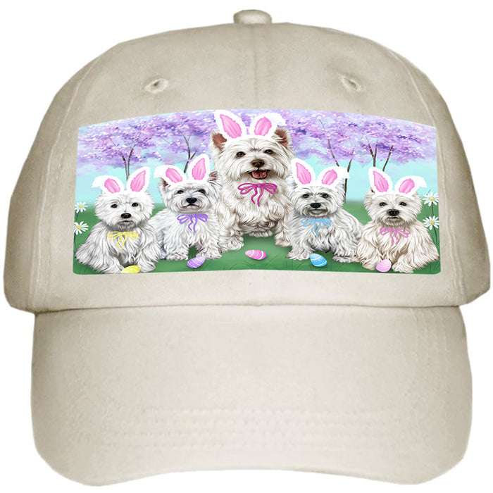 West Highland Terriers Dog Easter Holiday Ball Hat Cap HAT51618