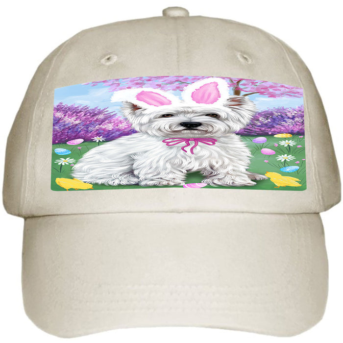 West Highland Terrier Dog Easter Holiday Ball Hat Cap HAT51621