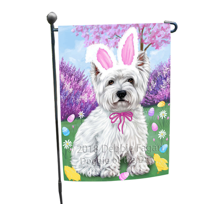 West Highland Terrier Dog Easter Holiday Garden Flag GFLG57064