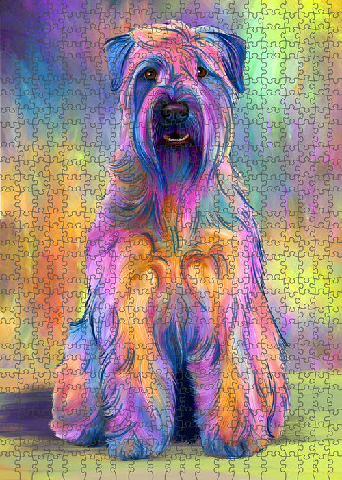 Paradise Wave Wheaten Terrier Dog Puzzle  PUZL95180