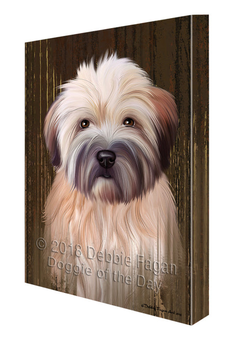 Rustic Wheaten Terrier Dog Canvas Print Wall Art Décor CVS71711
