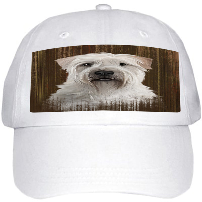 Rustic Wheaten Terrier Dog Ball Hat Cap HAT55566