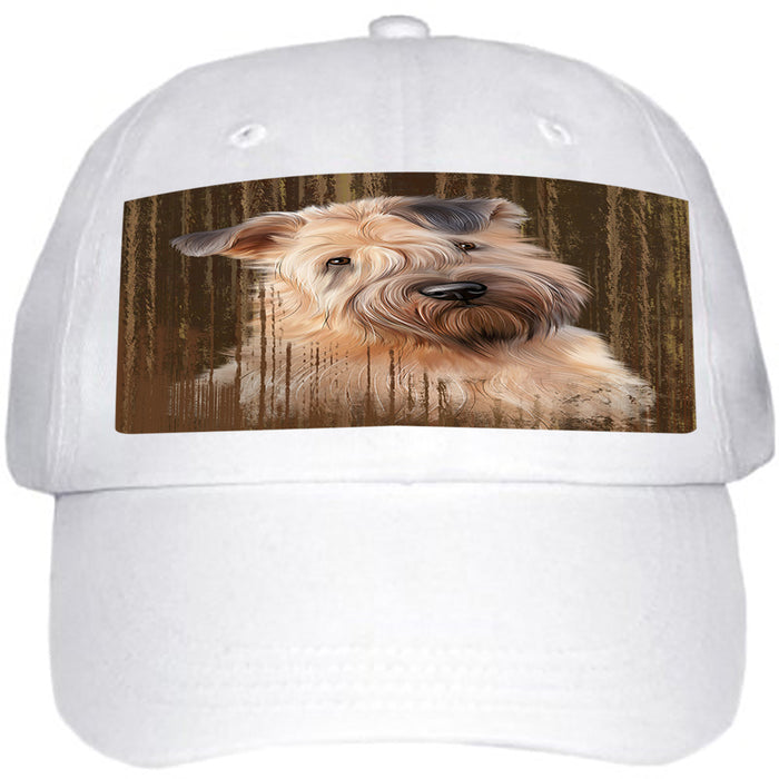 Rustic Wheaten Terrier Dog Ball Hat Cap HAT55569