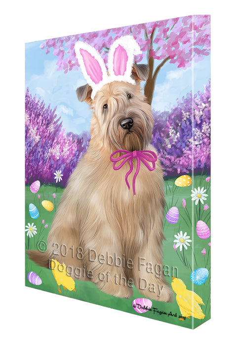 Easter Holiday Wheaten Terrier Dog Canvas Print Wall Art Décor CVS134873