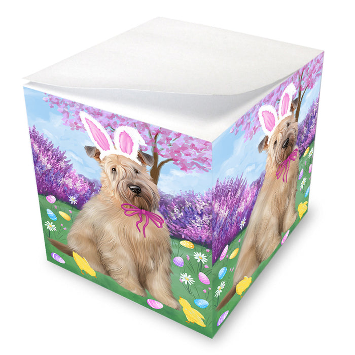 Easter Holiday Wheaten Terrier Dog Note Cube NOC55068